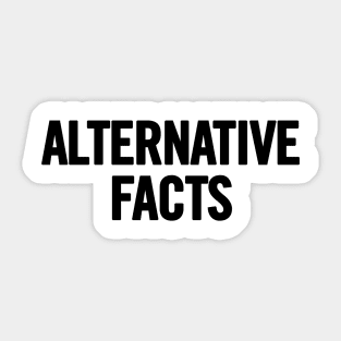 Alternative Facts Sticker